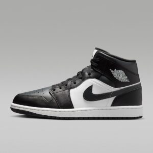 Nike Air Jordan 1 Mid "Black/White"